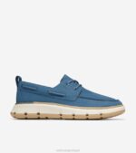 alferes azul-angorá-chiclete calçados 8Z8F255 homens Cole Haan 4. sapato de barco de regata zerogrand