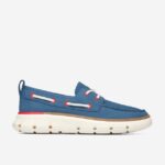 alferes azul-fogo vermelho-marfim calçados 8Z8F19 mulheres Cole Haan 4. sapato de barco de regata zerogrand