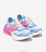 azul celeste-azaléia rosa-marfim calçados 8Z8F242 mulheres Cole Haan 5. tênis de corrida zerogrand embrostitch - Image 5
