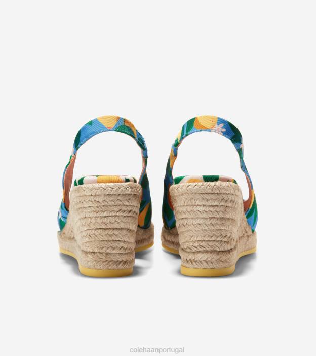 azul-limão azul calçados 8Z8F32 mulheres Cole Haan espadrille cloudfeel slingback cunha - Image 4