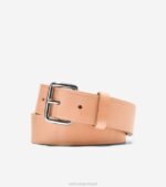 bege acessórios 8Z8F573 homens Cole Haan cinto de vestido vachetta 35mm