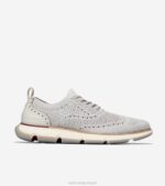 bétula prata-paloma costurada calçados 8Z8F361 homens Cole Haan 4.zerogrand oxford
