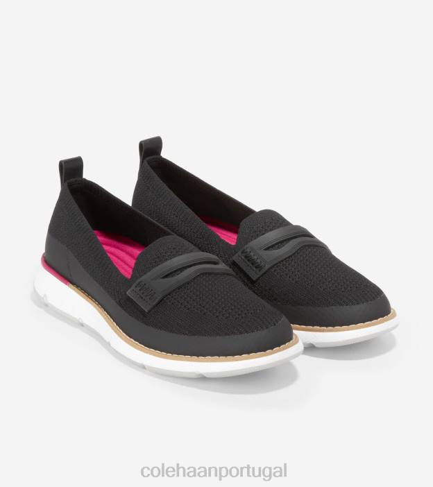 Black Stitchlite-Bright Berry calçados 8Z8F136 mulheres Cole Haan 4. mocassim zerogrand - Image 5
