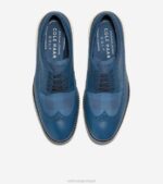 blazer azul marinho alferes marfim calçados 8Z8F406 homens Cole Haan sapato de golfe original grande - Image 4
