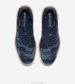 blazer azul marinho camuflado em Stitchlite calçados 8Z8F445 homens Cole Haan Originalgrand remasterizado wingtip oxford - Image 4