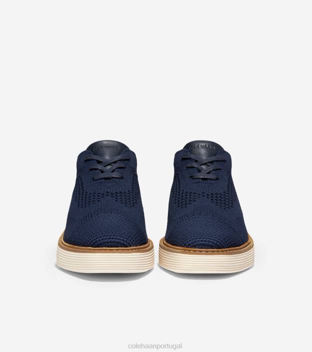 blazer marinho marfim costurado calçados 8Z8F214 mulheres Cole Haan originalgrand platform wingtip oxford - Image 2