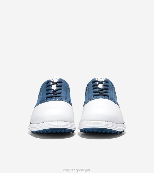 blazer optic white-ensign azul-marinho calçados 8Z8F469 homens Cole Haan sapatilha de golfe originalgrand saddle - Image 3