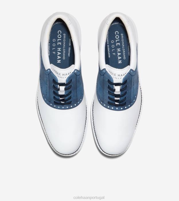 blazer optic white-ensign azul-marinho calçados 8Z8F469 homens Cole Haan sapatilha de golfe originalgrand saddle - Image 5