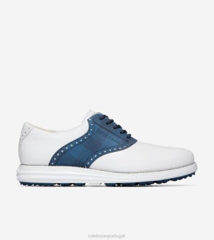 blazer optic white-ensign azul-marinho calçados 8Z8F469 homens Cole Haan sapatilha de golfe originalgrand saddle