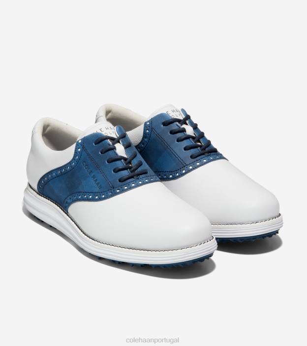 blazer optic white-ensign azul-marinho calçados 8Z8F469 homens Cole Haan sapatilha de golfe originalgrand saddle - Image 6