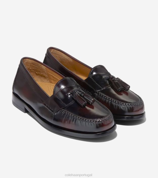 Borgonha calçados 8Z8F477 homens Cole Haan mocassim de borla - Image 2