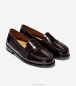 Borgonha calçados 8Z8F486 homens Cole Haan beliscar penny mocassim - Image 3