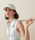 branco acessórios 8Z8F503 homens Cole Haan chapéu de golfe de algodão - Image 2