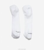 branco acessórios 8Z8F510 mulheres Cole Haan forro de meia de balé de malha - pacote com 2 - Image 2
