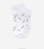 branco acessórios 8Z8F517 mulheres Cole Haan meia invisivel dente de leão