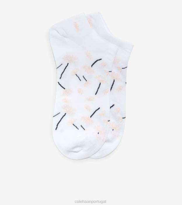branco acessórios 8Z8F517 mulheres Cole Haan meia invisivel dente de leão - Image 1
