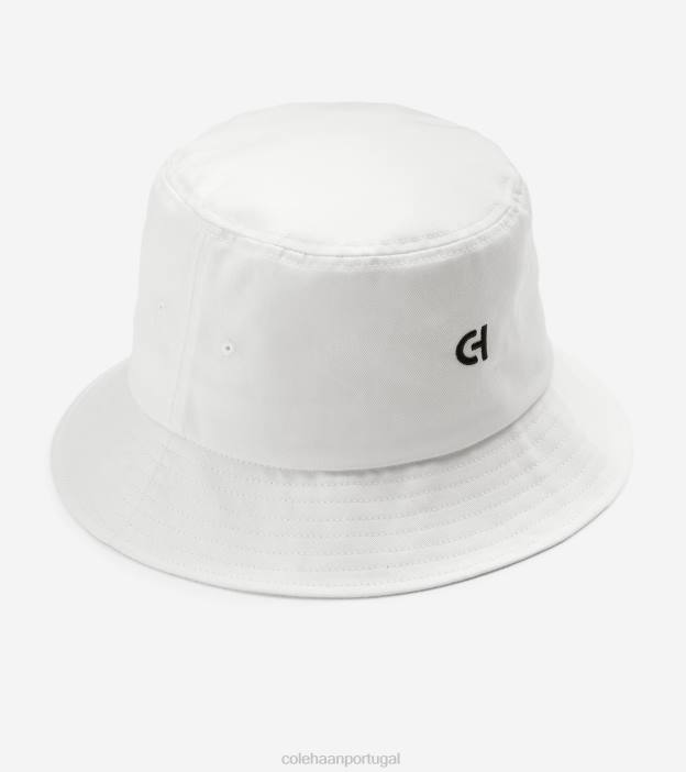 branco óptico acessórios 8Z8F501 homens Cole Haan chapéu de balde de algodão - Image 1