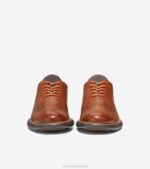british tan-java calçados 8Z8F270 homens Cole Haan 2.zerogrand laser ponta de asa oxford - Image 2