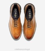 british tan-java calçados 8Z8F371 homens Cole Haan 4.zerogrand wingtip oxford - Image 4