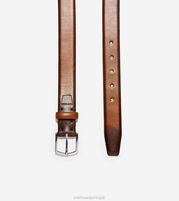 bronzeado britânico acessórios 8Z8F565 homens Cole Haan cinto de couro polido lewis 32mm - Image 2