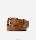 bronzeado britânico acessórios 8Z8F565 homens Cole Haan cinto de couro polido lewis 32mm