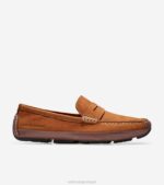 bronzeado britânico calçados 8Z8F415 homens Cole Haan motorista de centavo wyatt