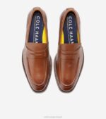 bronzeado britânico calçados 8Z8F447 homens Cole Haan mocassim clássico moderno - Image 4