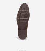 bronzeado britânico calçados 8Z8F463 homens Cole Haan Warren ponta de asa oxford - Image 6