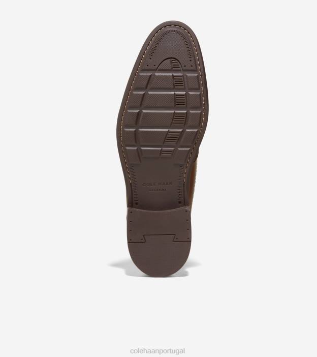 bronzeado britânico calçados 8Z8F463 homens Cole Haan Warren ponta de asa oxford - Image 6
