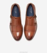 bronzeado britânico calçados 8Z8F474 homens Cole Haan Harrison Monkstrap - Image 4