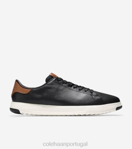 bronzeado preto-britânico calçados 8Z8F386 homens Cole Haan tênis grandpro