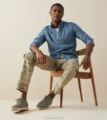 camuflagem de oliva com profundidade de folha de chá stitchlite calçados 8Z8F443 homens Cole Haan originalgrand remasterizado longwing oxford - Image 2