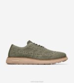 camuflagem de oliva com profundidade de folha de chá stitchlite calçados 8Z8F443 homens Cole Haan originalgrand remasterizado longwing oxford