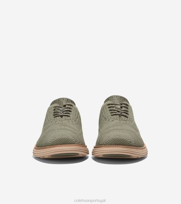 camuflagem de oliva com profundidade de folha de chá stitchlite calçados 8Z8F443 homens Cole Haan originalgrand remasterizado longwing oxford - Image 3