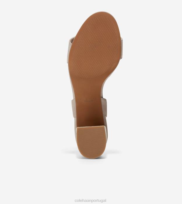 camurça argamassa calçados 8Z8F77 mulheres Cole Haan sandália salto bloco josie - Image 4