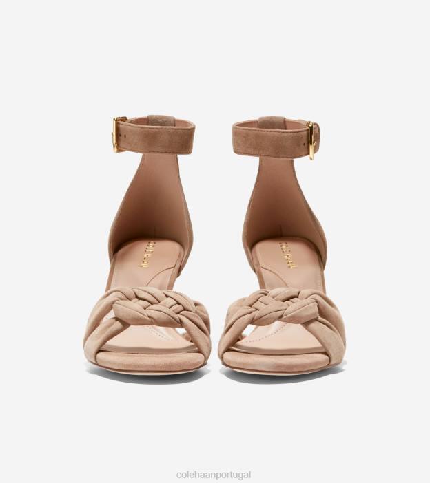 camurça de uísque calçados 8Z8F180 mulheres Cole Haan sandália trançada adela - Image 3