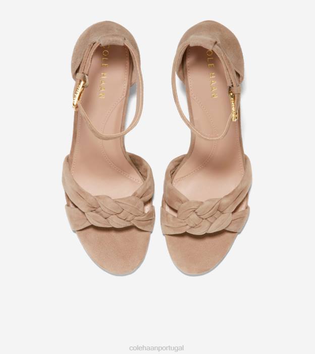 camurça de uísque calçados 8Z8F180 mulheres Cole Haan sandália trançada adela - Image 5