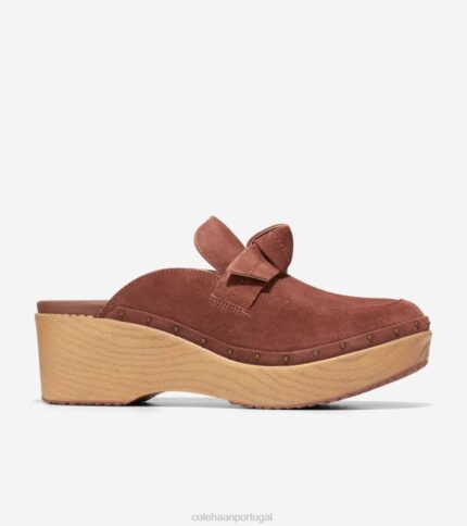 camurça sequóia calçados 8Z8F209 mulheres Cole Haan tamanco cloudfeel