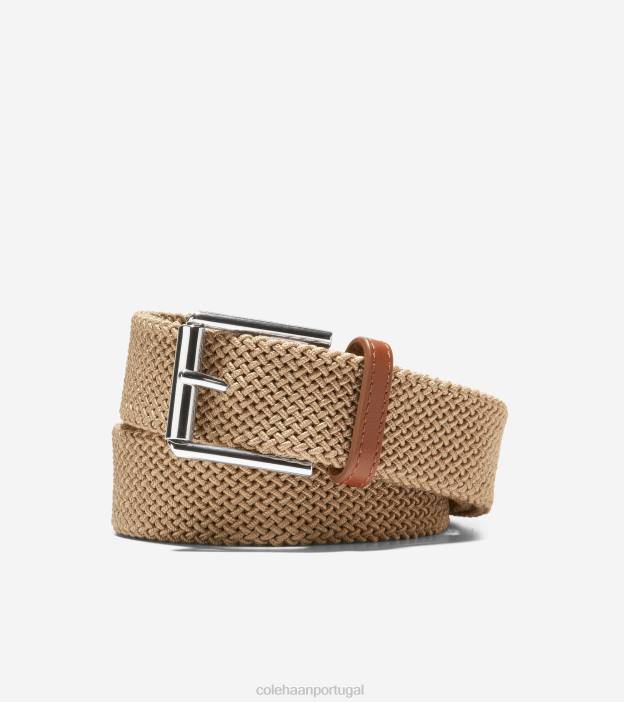 caqui_acessorios_8z8f569_homens_cole_haan_cinto_de_cordao_elastico_tubular_de_35_mm.jpg caqui acessórios 8Z8F569 homens Cole Haan Cinto de cordão elástico tubular de 35 mm - Image 1