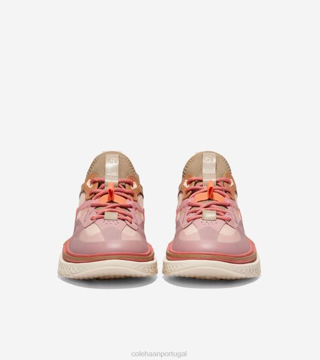 cevada bege-duna-claro mogno-marfim calçados 8Z8F234 mulheres Cole Haan tênis 5.zerogrand wrk - Image 2