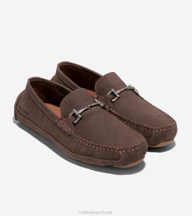chiclete de chocolate amargo calçados 8Z8F357 homens Cole Haan motorista bit wyatt - Image 5