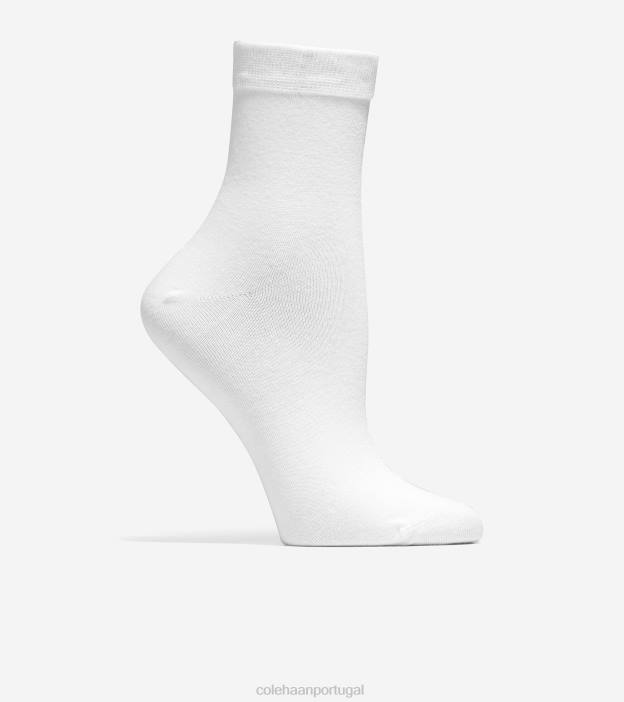 cinza acessórios 8Z8F526 mulheres Cole Haan 2 pares de meias curtas listradas - Image 3