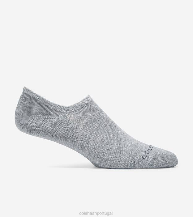 cinza-branco acessórios 8Z8F606 homens Cole Haan 2 pares de meias forro - Image 2