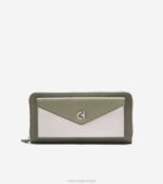 colorblock óleo de folha de chá garça-verde acessórios 8Z8F493 mulheres Cole Haan carteira continental da cidade