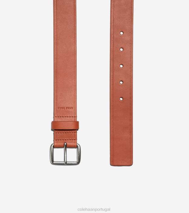 conhaque acessórios 8Z8F574 homens Cole Haan cinto de vestido vachetta de 32 mm - Image 2