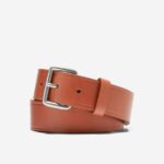 conhaque acessórios 8Z8F574 homens Cole Haan cinto de vestido vachetta de 32 mm