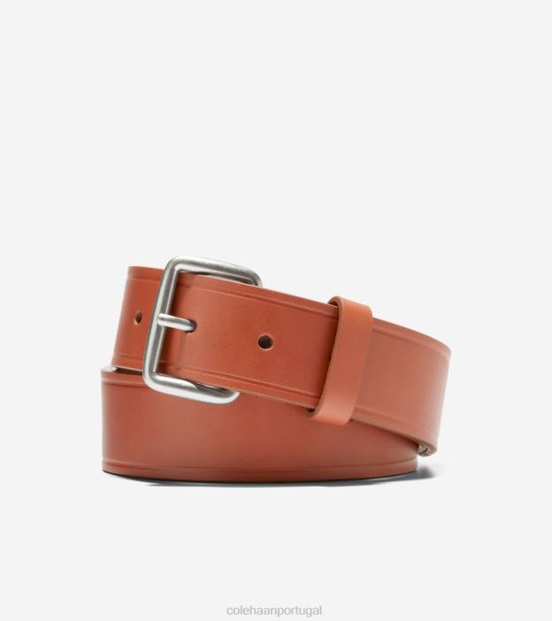 conhaque acessórios 8Z8F574 homens Cole Haan cinto de vestido vachetta de 32 mm - Image 1