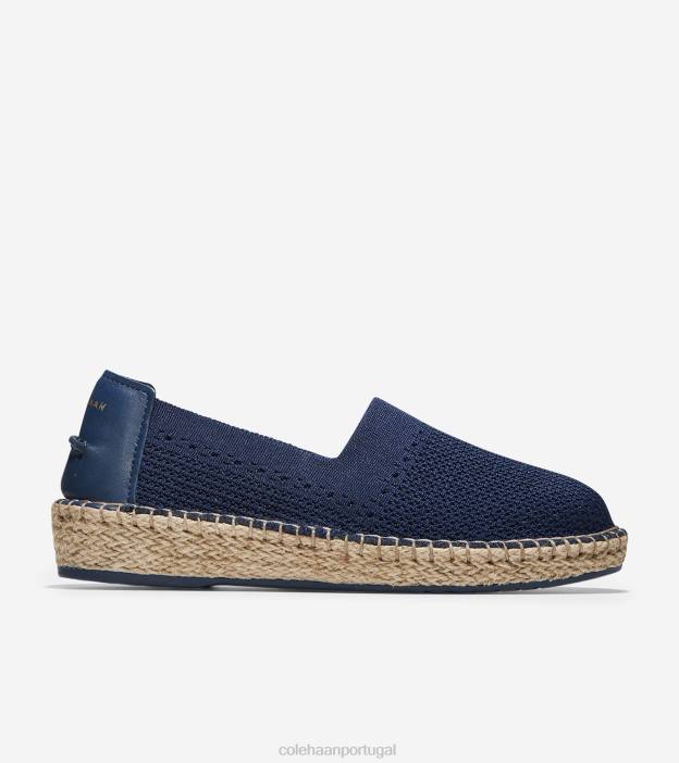 costura_azul_marinho_calcados_8z8f86_mulheres_cole_haan_espadrille_cloudfeel.jpg costura azul marinho calçados 8Z8F86 mulheres Cole Haan espadrille cloudfeel - Image 1