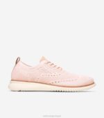 costura em marfim natural branco ótico calçados 8Z8F272 homens Cole Haan 2.zerogrand wingtip oxford