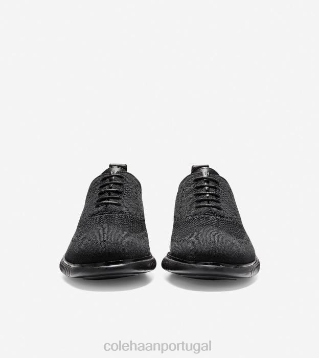 costura preta calçados 8Z8F276 homens Cole Haan 2.zerogrand wingtip oxford - Image 2